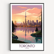 Toronto Travel Memory Gift