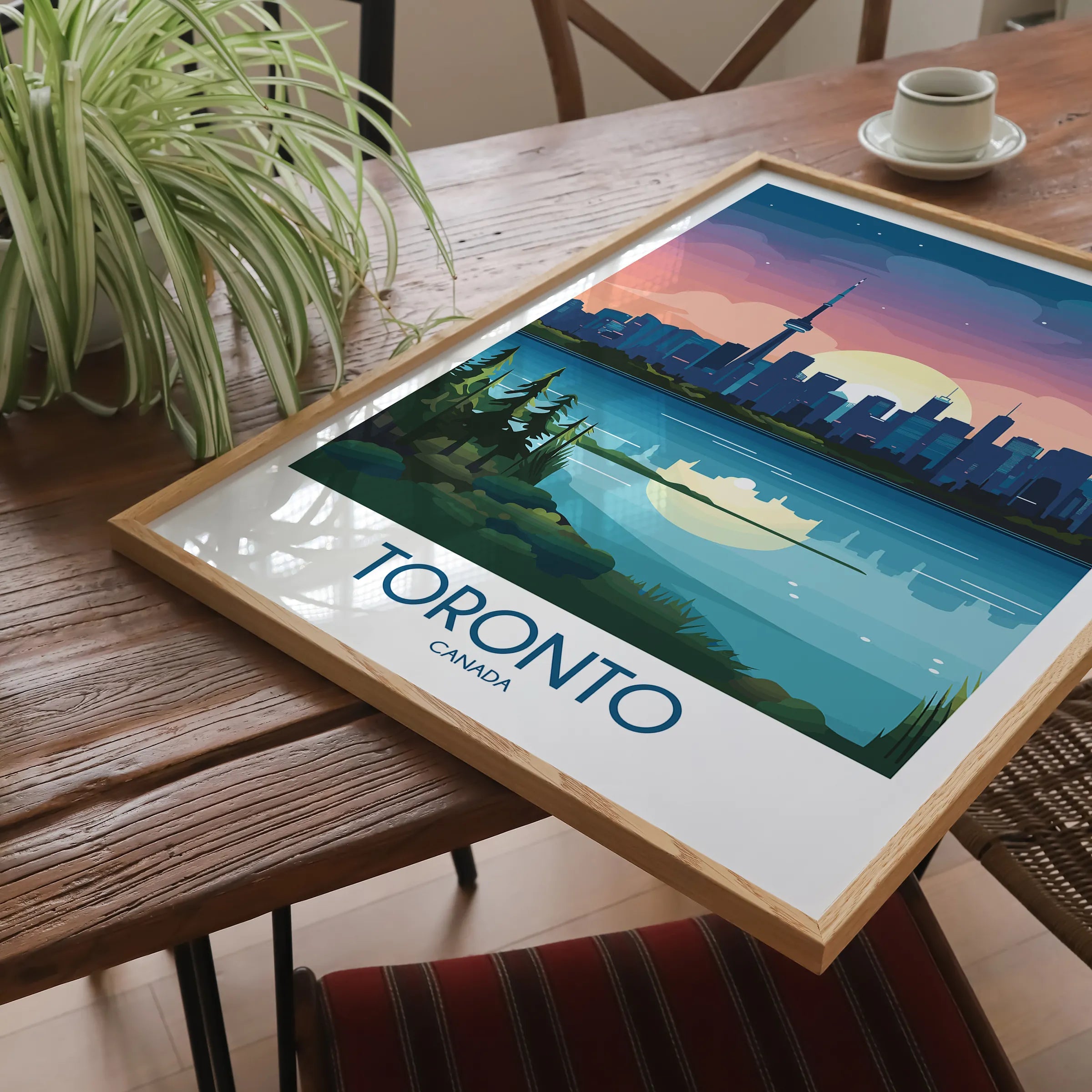 Toronto Vintage Style Print