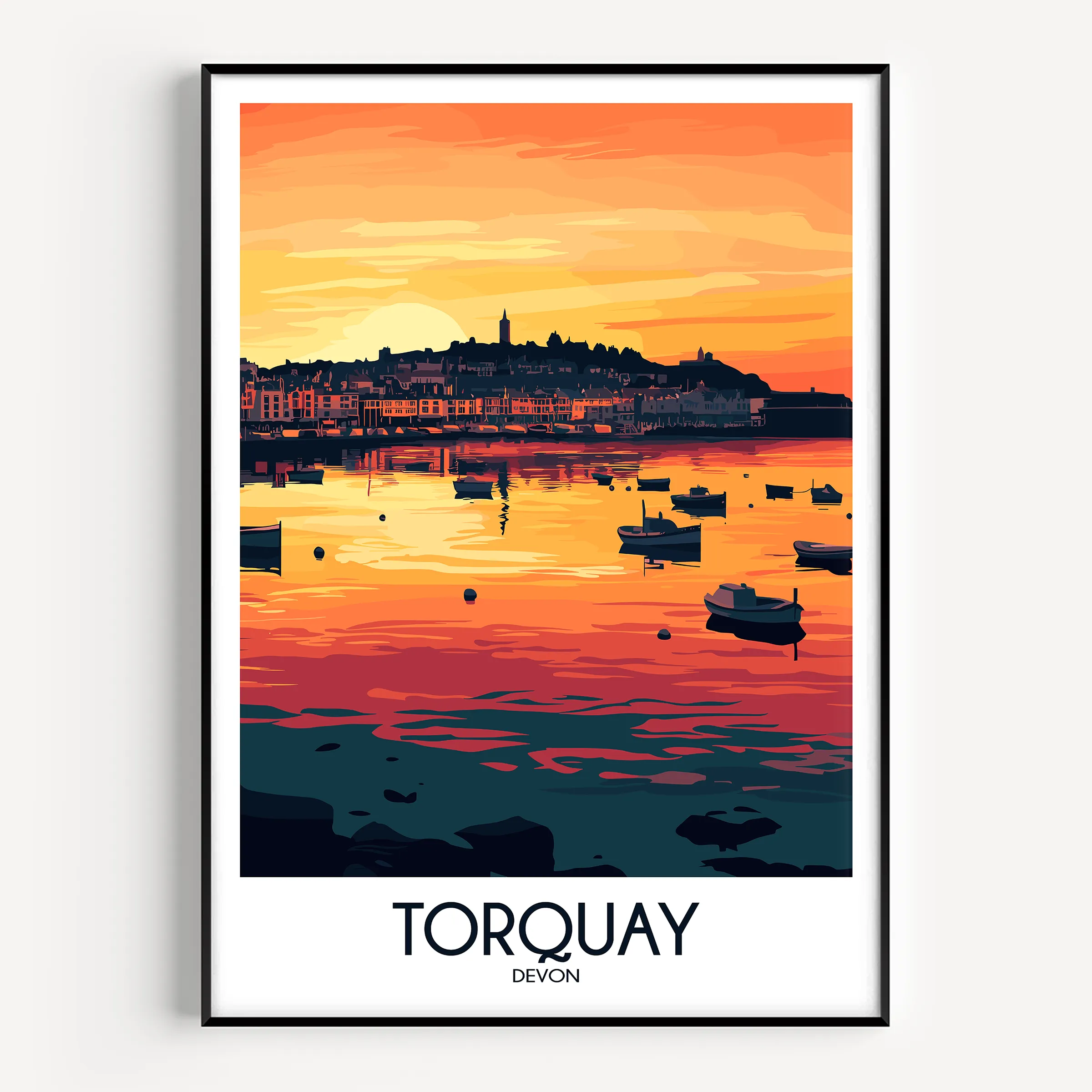 Torquay Travel Memory Gift
