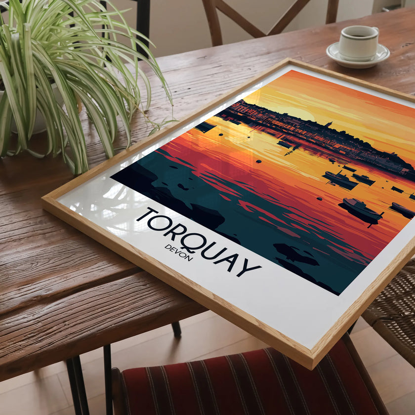 Torquay Vintage Style Print