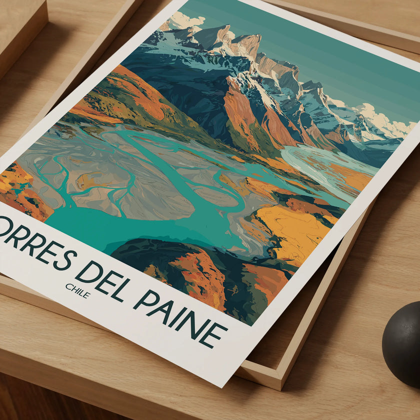 Torres Del Paine Home Office Decor