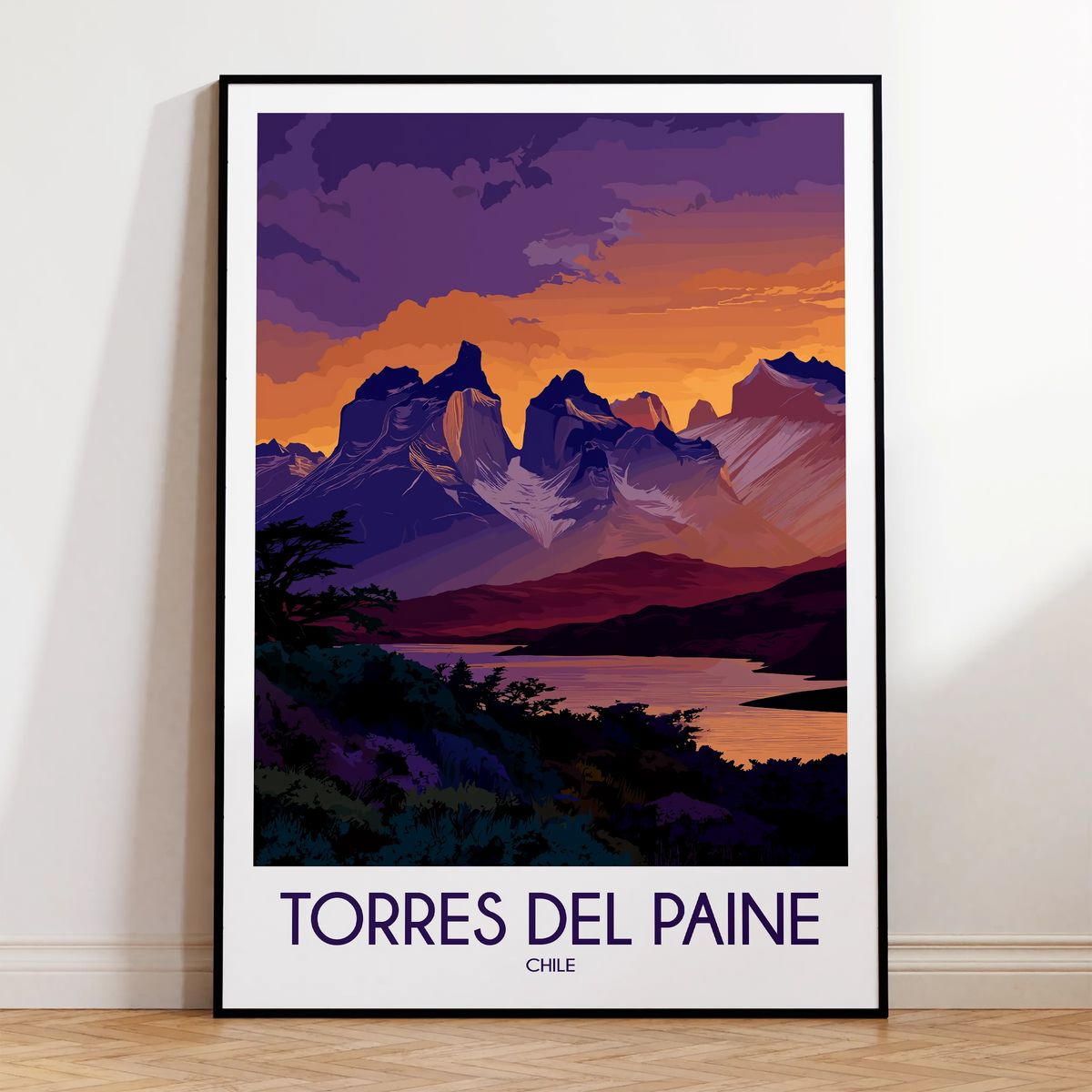 Torres Del Paine Home Office Decor