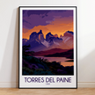 Torres Del Paine Home Office Decor