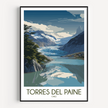 Torres Del Paine Home Office Decor