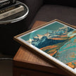 Torres Del Paine Modern Travel Poster
