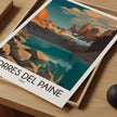 Torres Del Paine Souvenir Poster Print