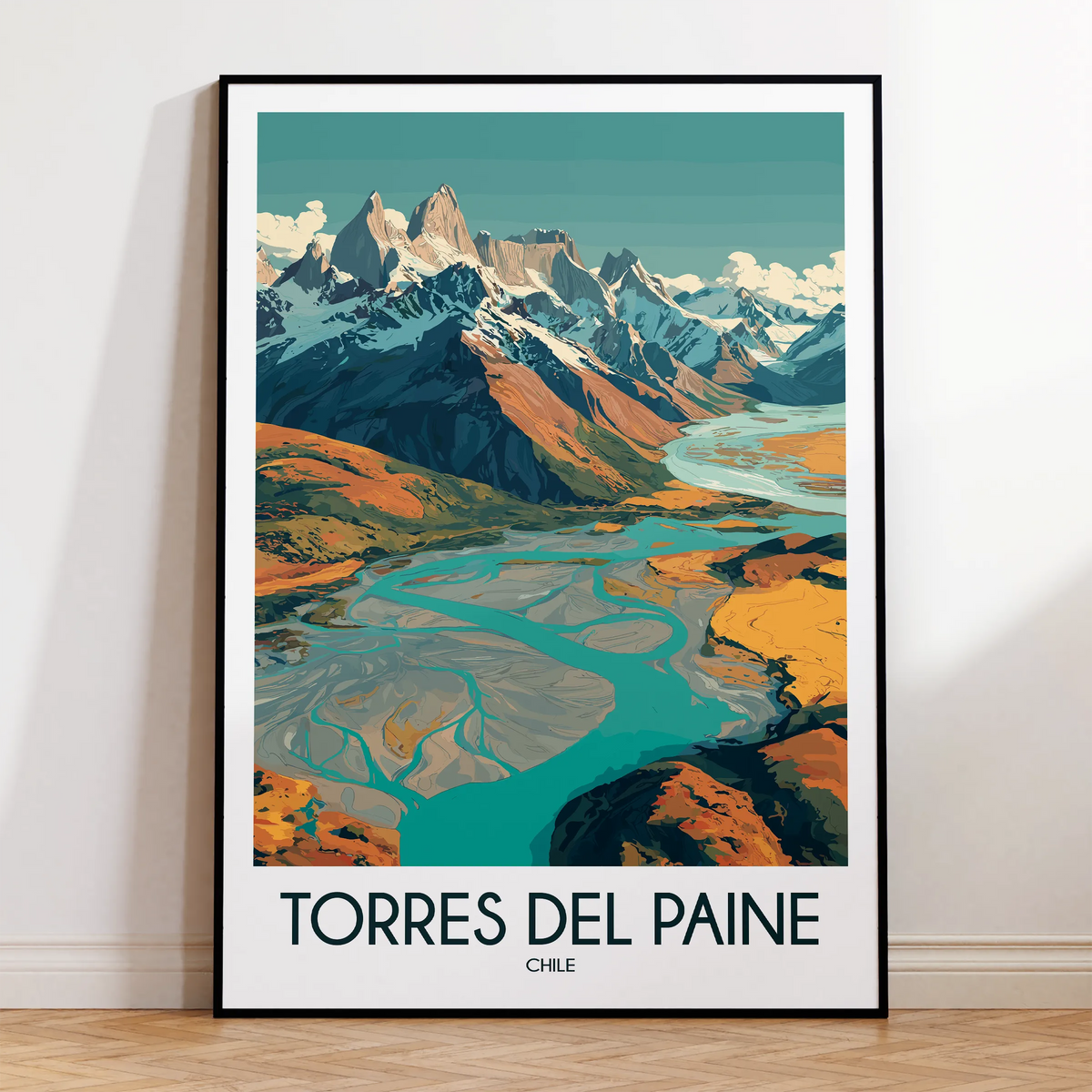 Torres Del Paine Souvenir Poster Print