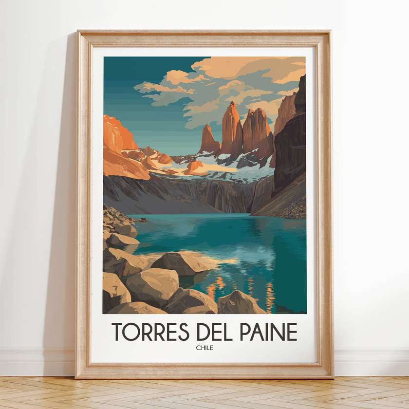 Torres Del Paine Travel Memory Gift