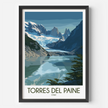 Torres Del Paine Travel Memory Gift