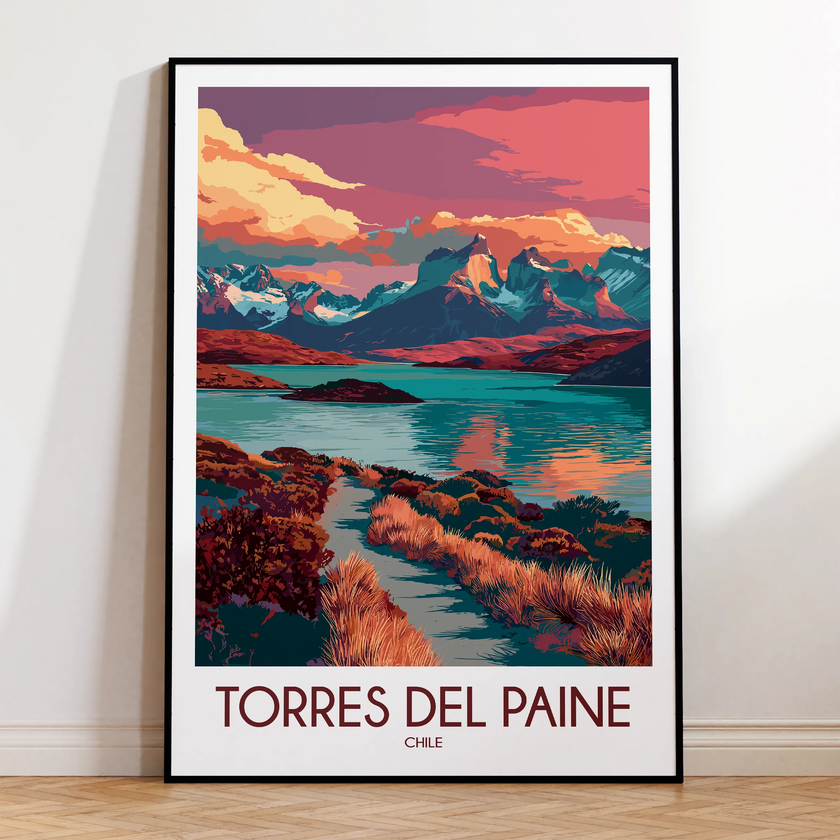 Torres Del Paine Travel Memory Gift