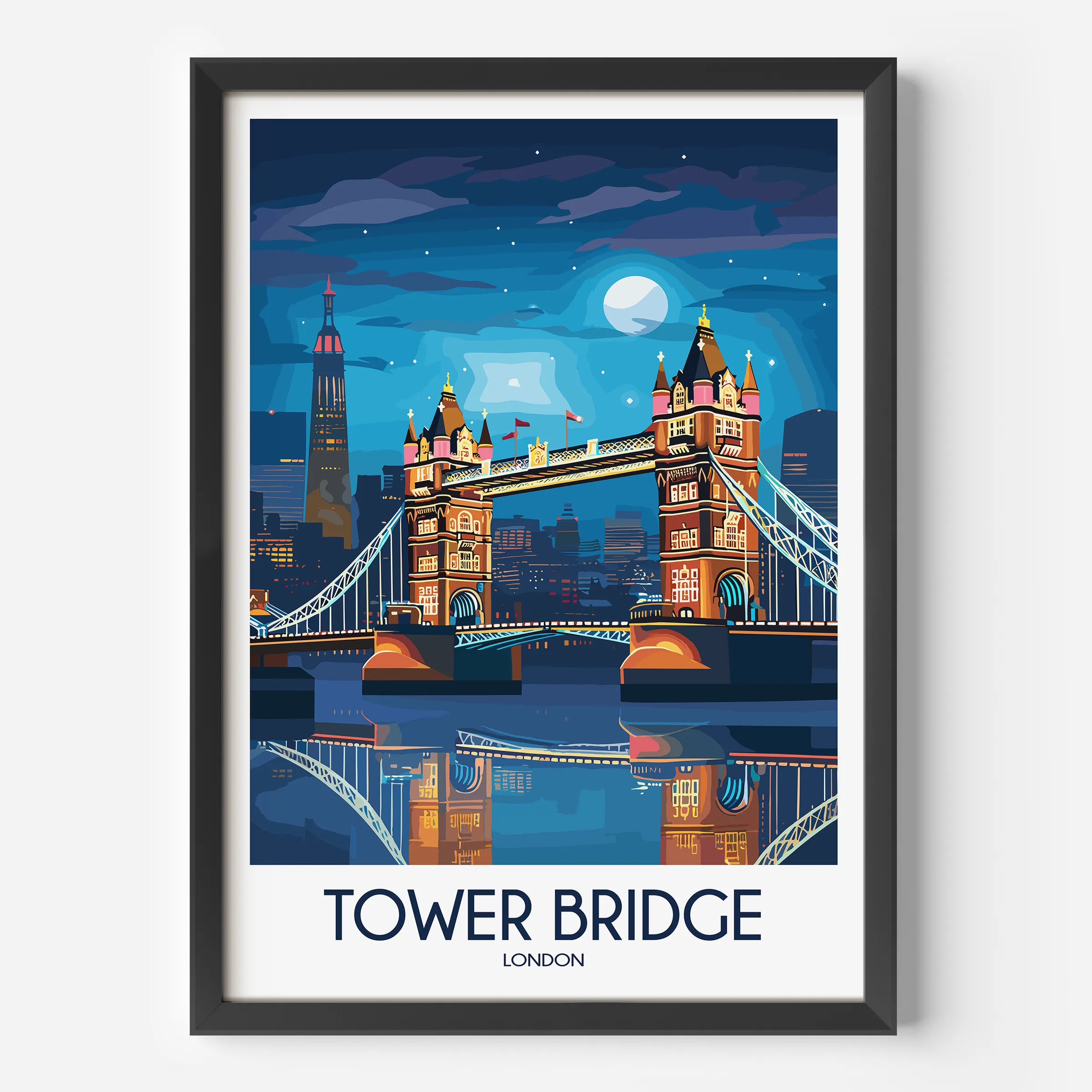 Tower Bridge Destination Art Gift