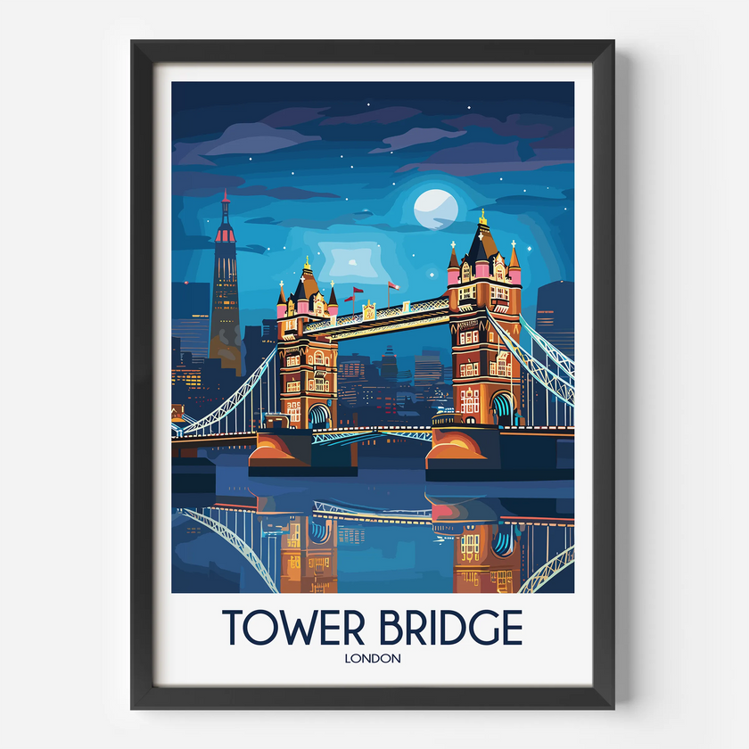 Tower Bridge Destination Art Gift