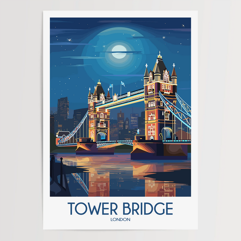 Tower Bridge Home Office Decor