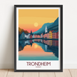 Trondheim Travel Memory Gift
