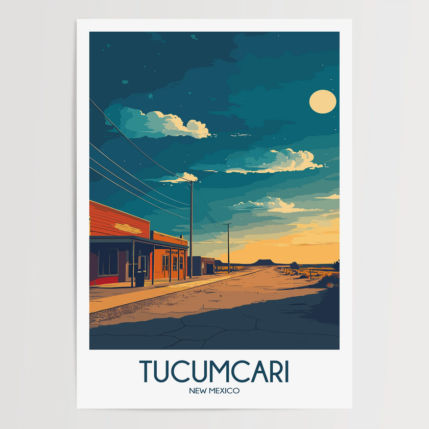 Tucumcari Destination Art Gift