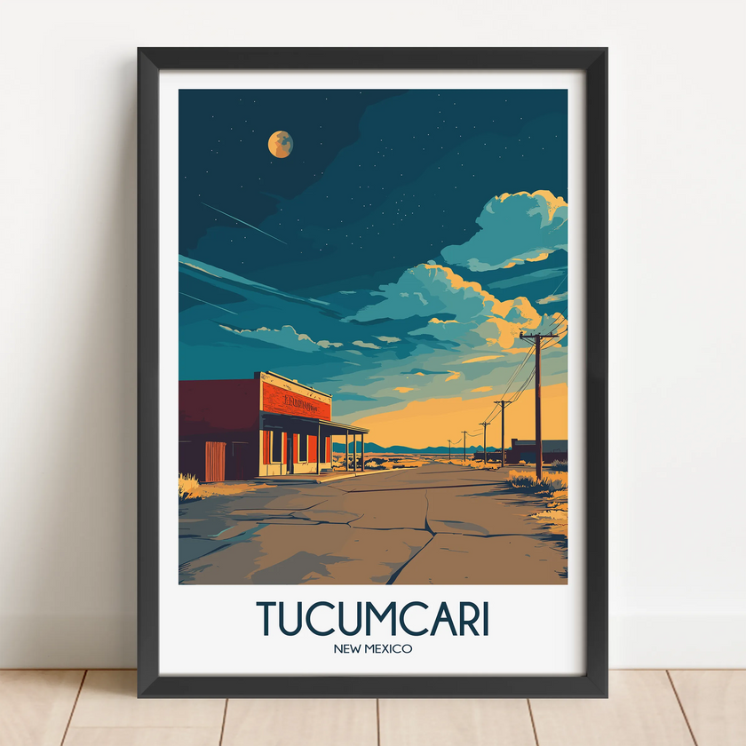 Tucumcari Destination Art Gift