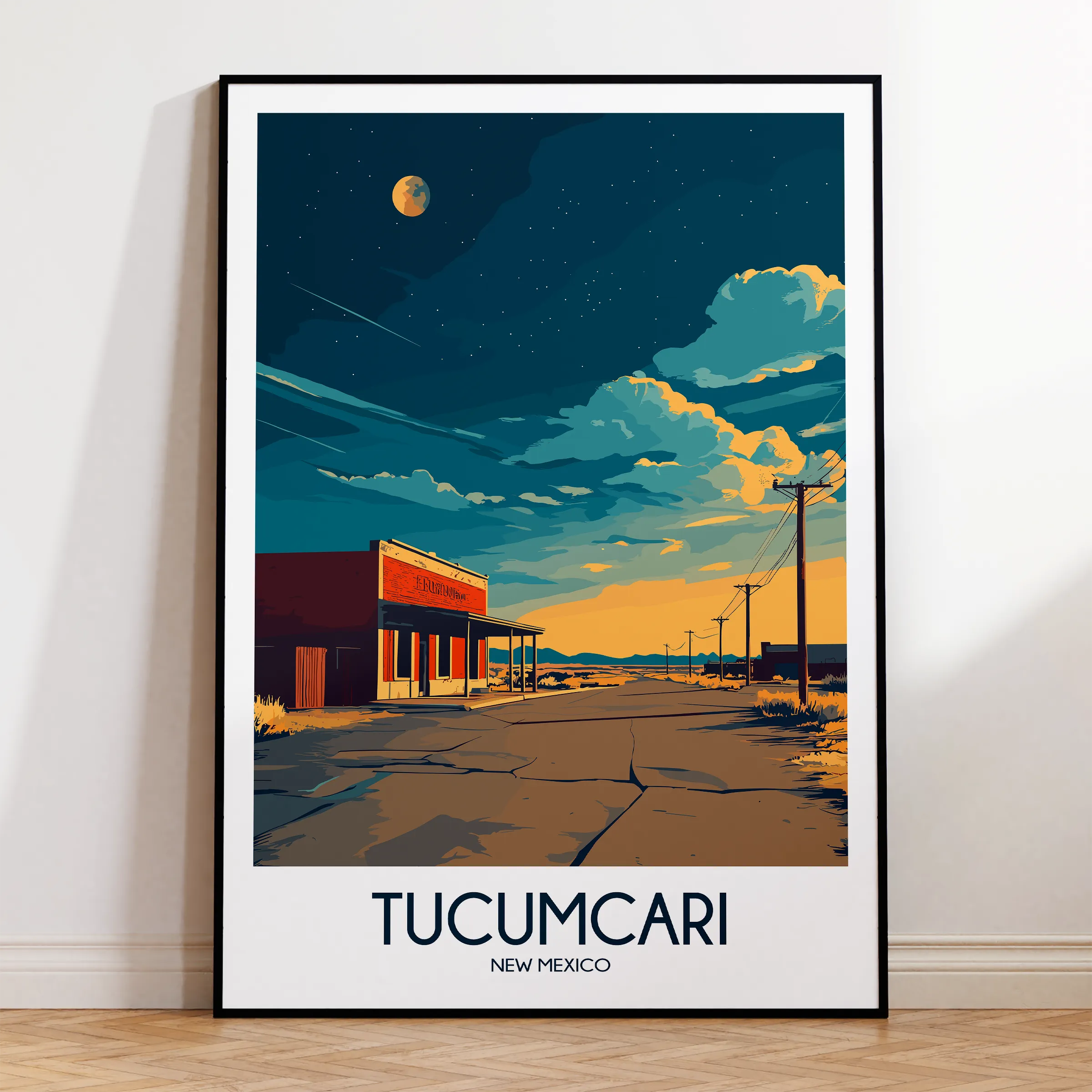 Tucumcari Gallery Quality Print