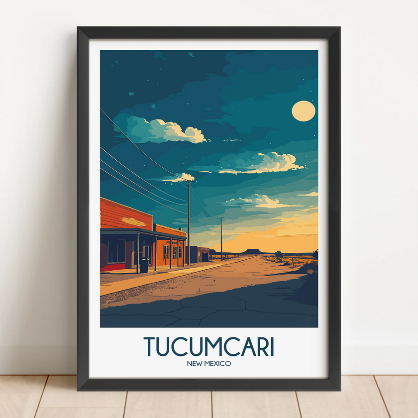 Tucumcari Minimalist Wall Art