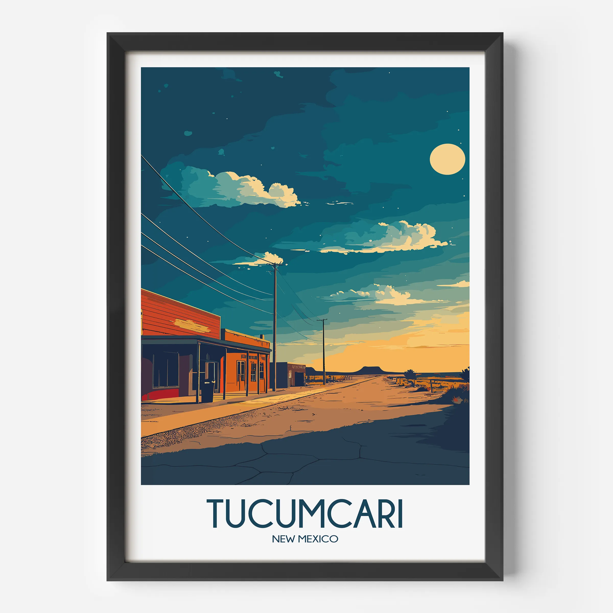 Tucumcari Scenic Landscape Art