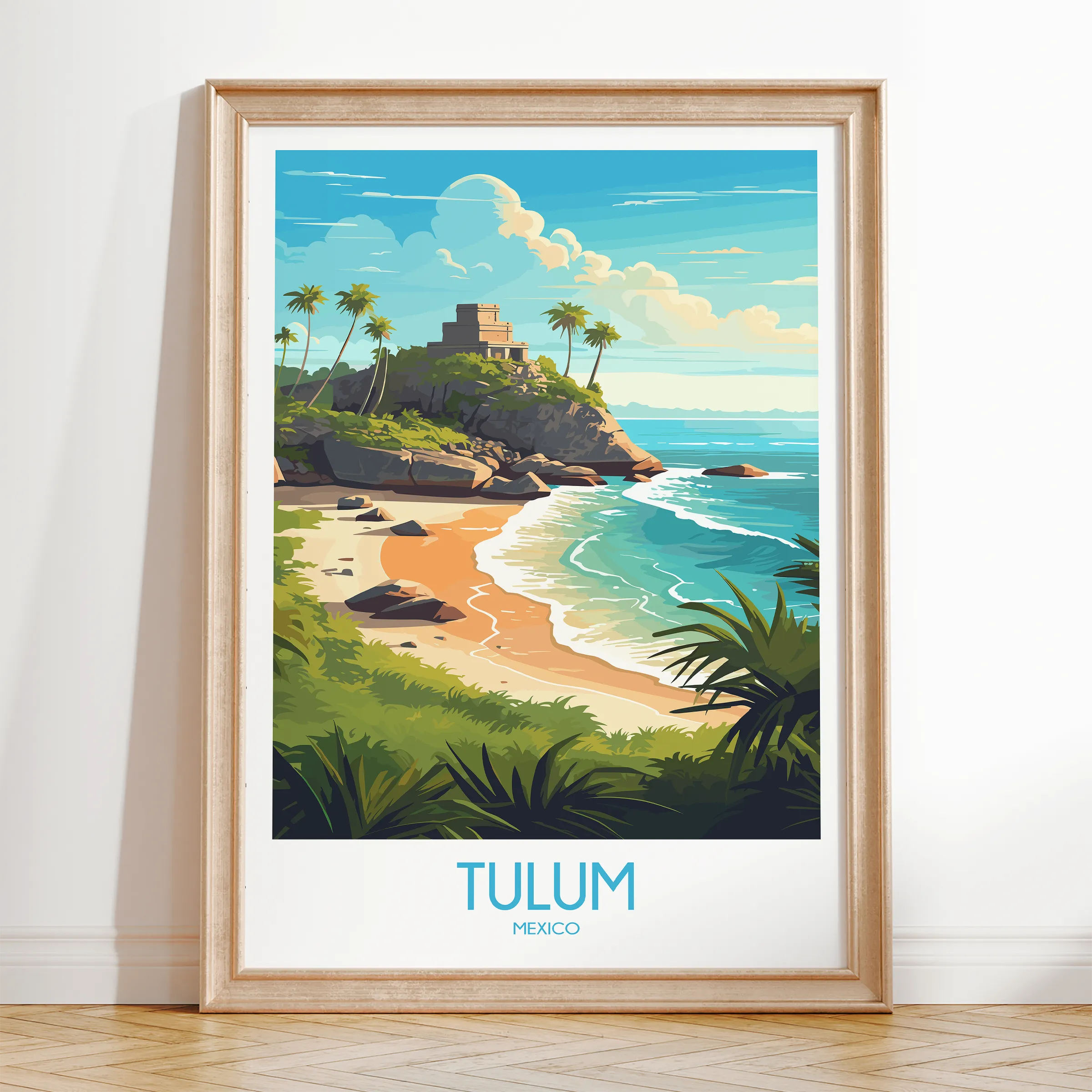 Tulum Destination Art Gift