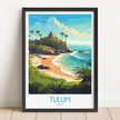 Tulum Minimalist Wall Art