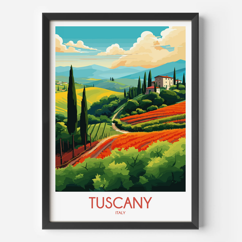 Tuscany Home Office Decor