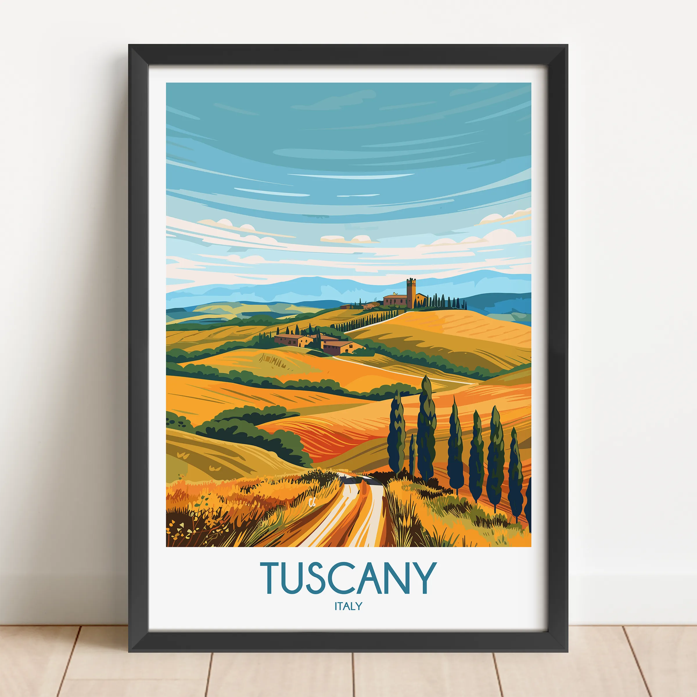 Tuscany Minimalist Wall Art