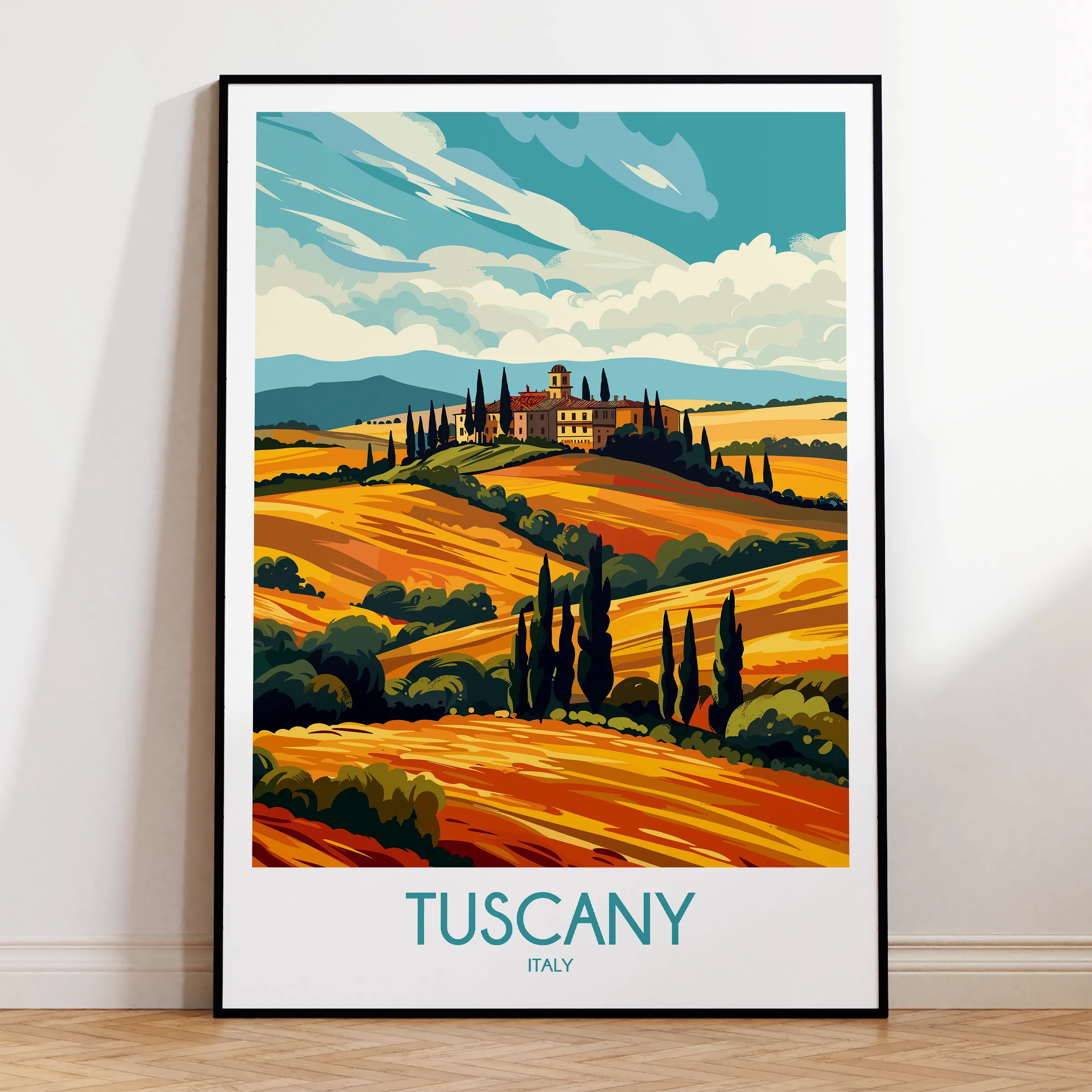 Tuscany Souvenir Poster Print