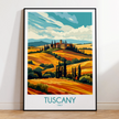 Tuscany Souvenir Poster Print