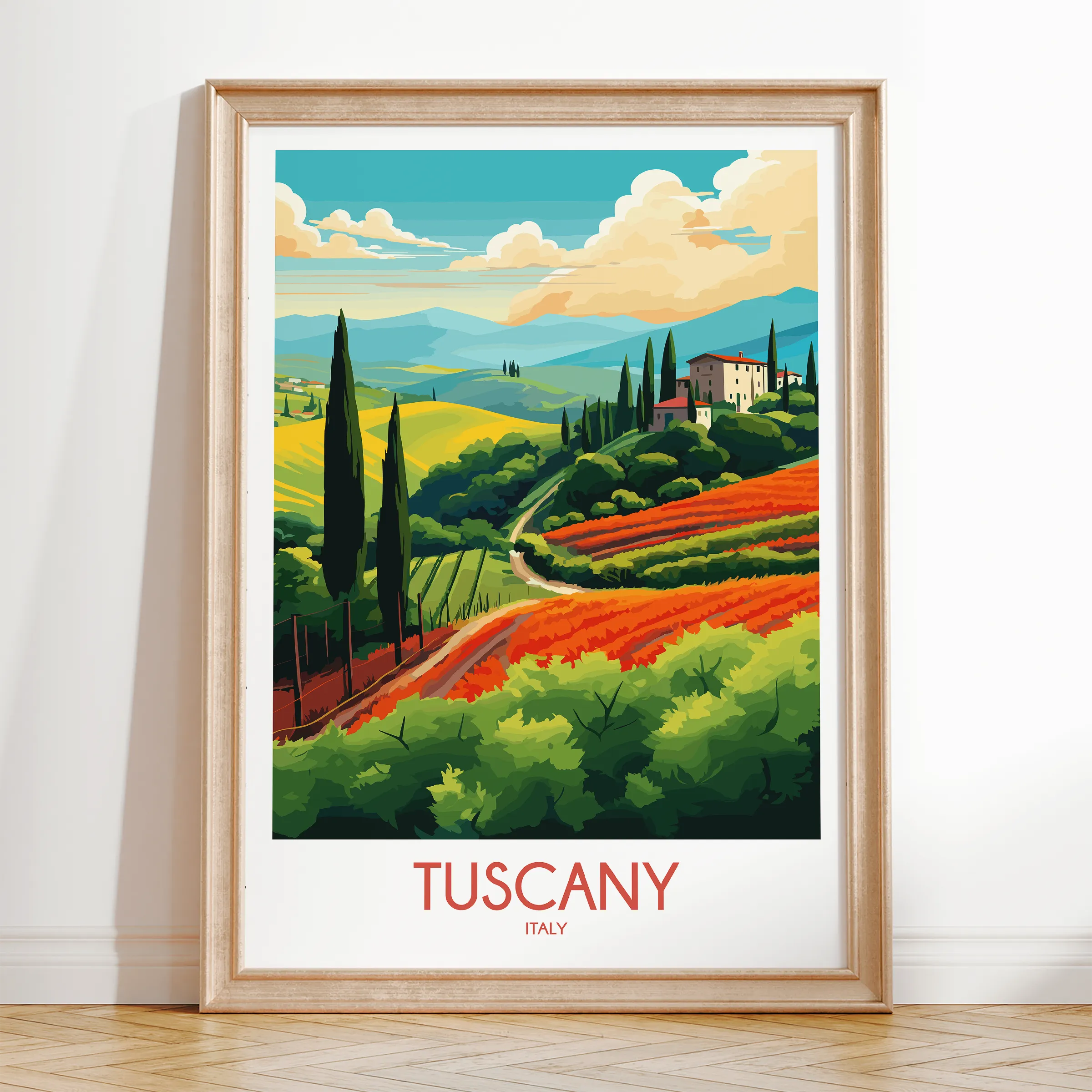 Tuscany Travel Memory Gift