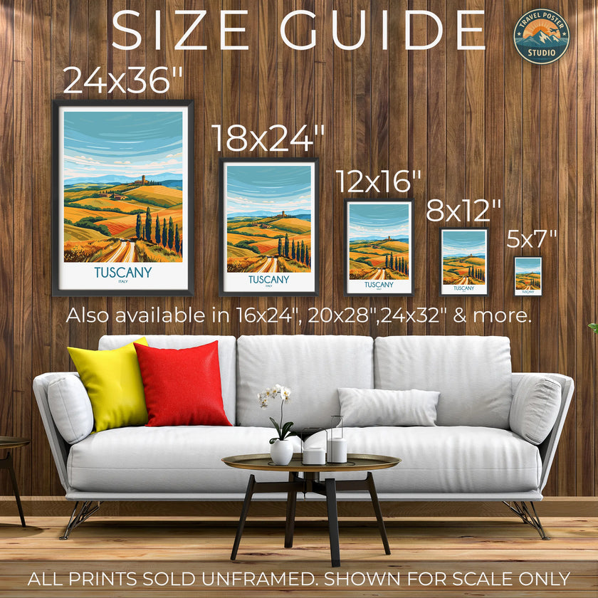 Tuscany Travel Memory Gift