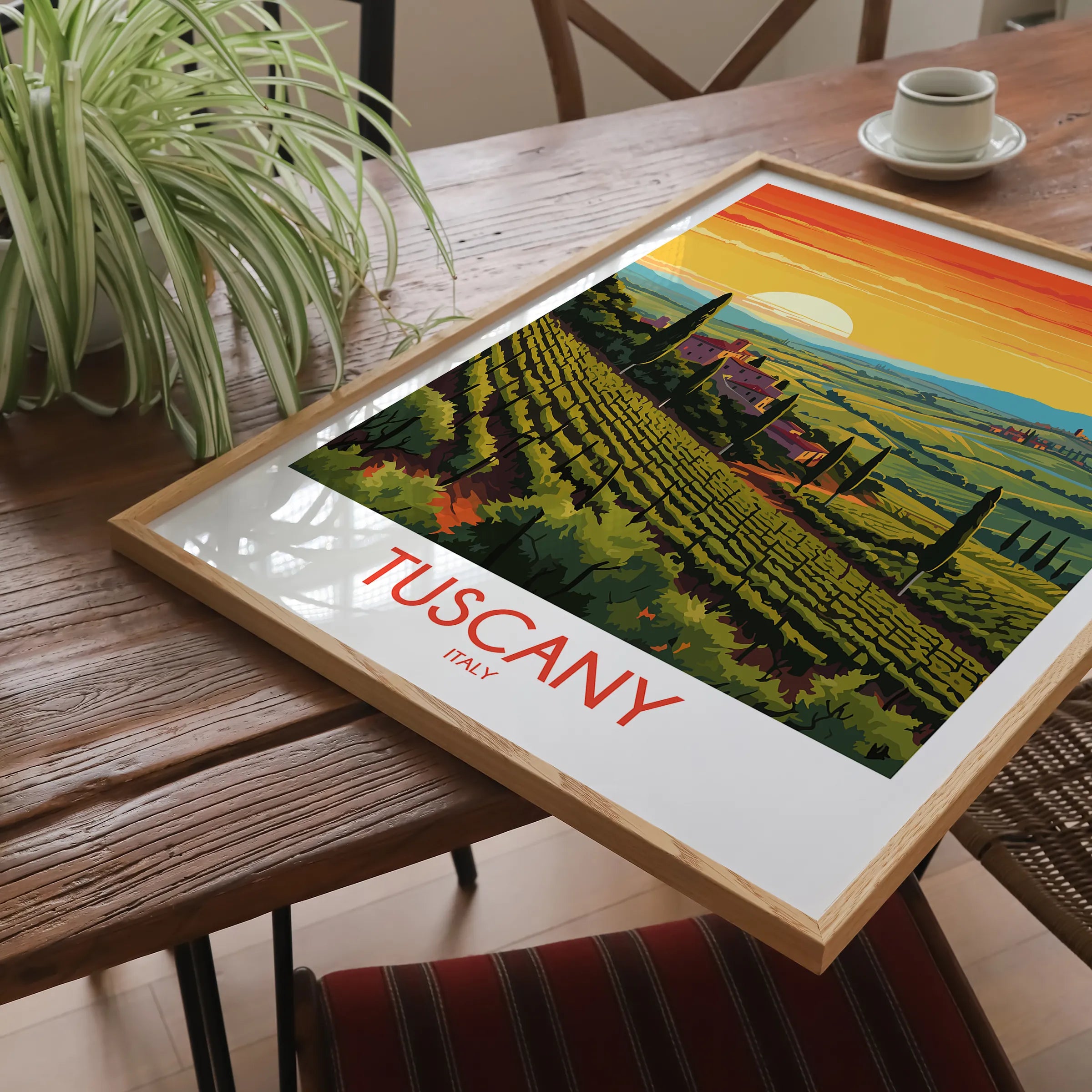 Tuscany Vintage Style Print