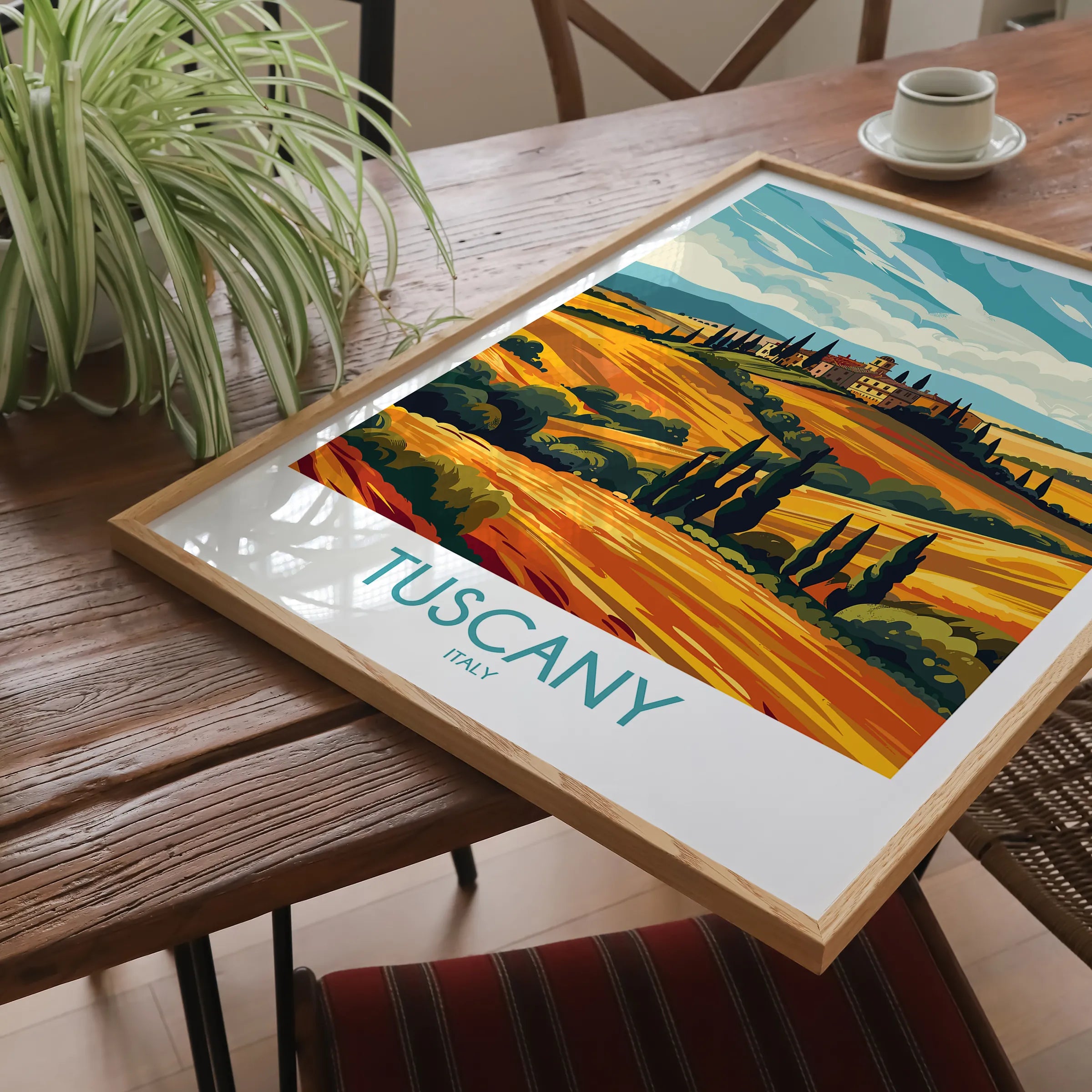 Tuscany Vintage Style Print