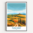 Tuscany Vintage Style Print