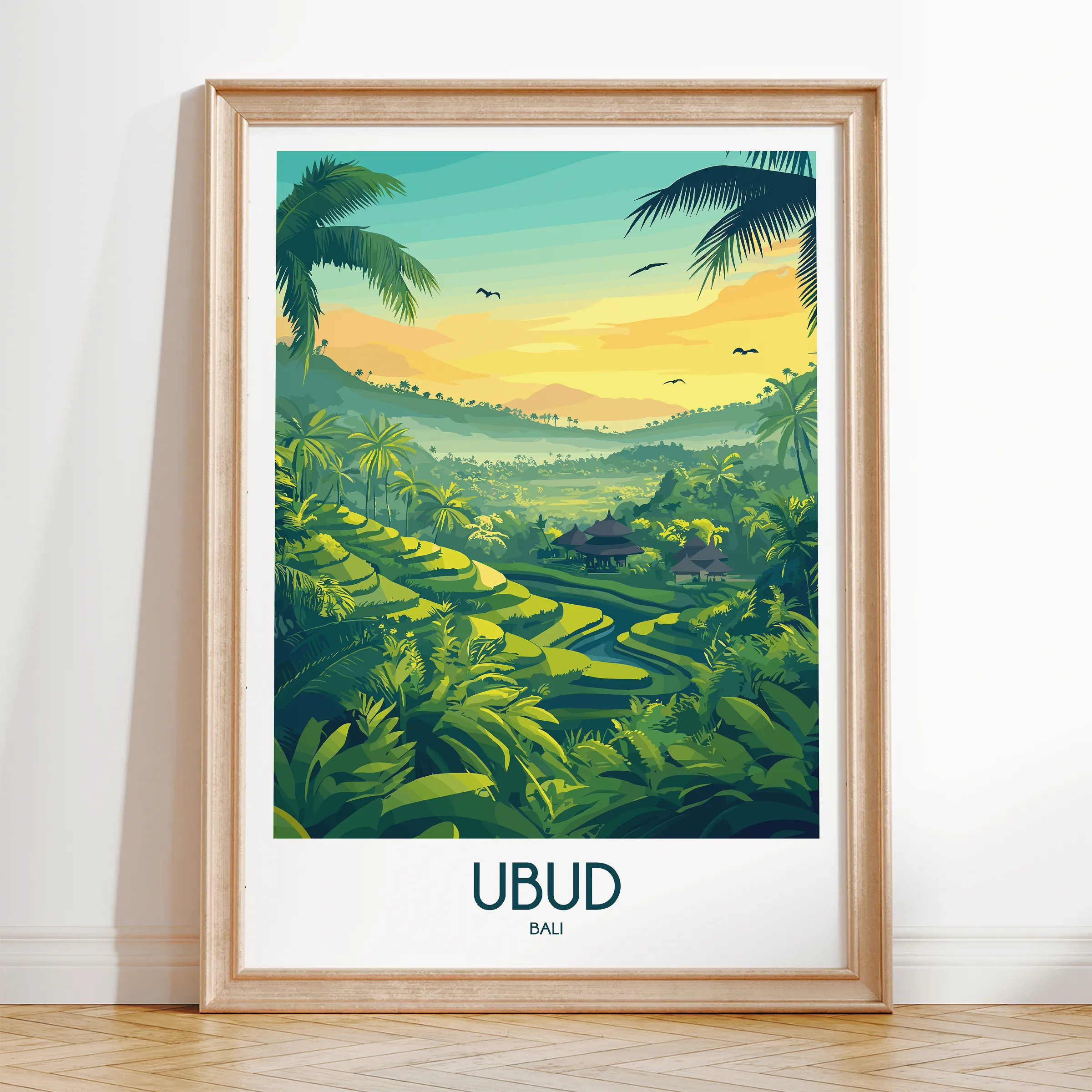 Ubud Home Office Decor
