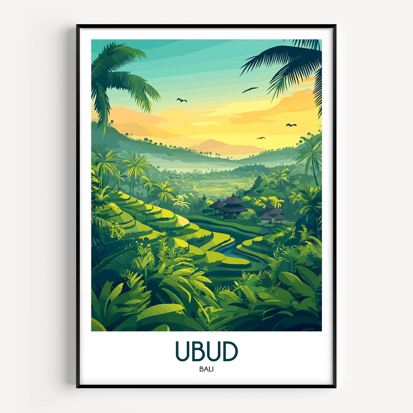Ubud Minimalist Wall Art