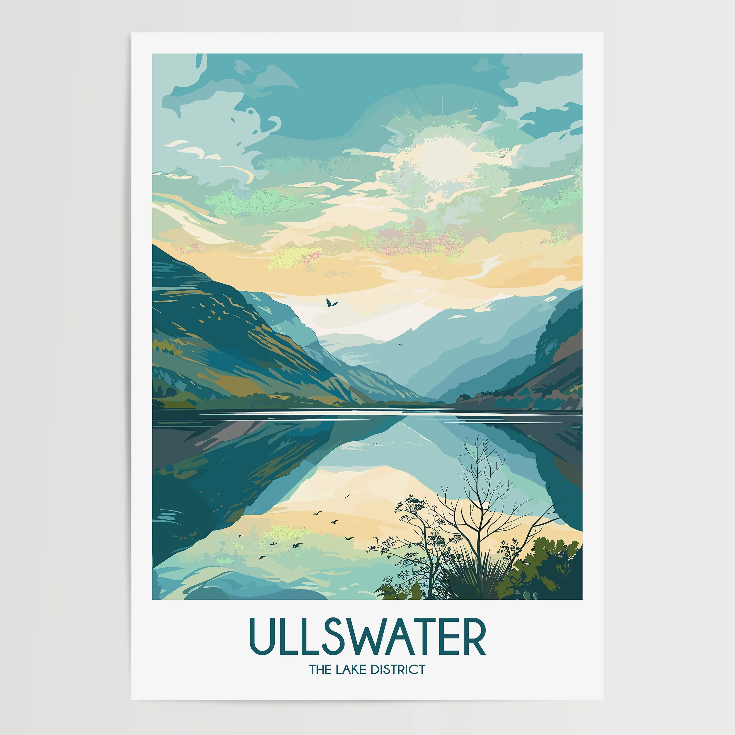 Ullswater Destination Art Gift