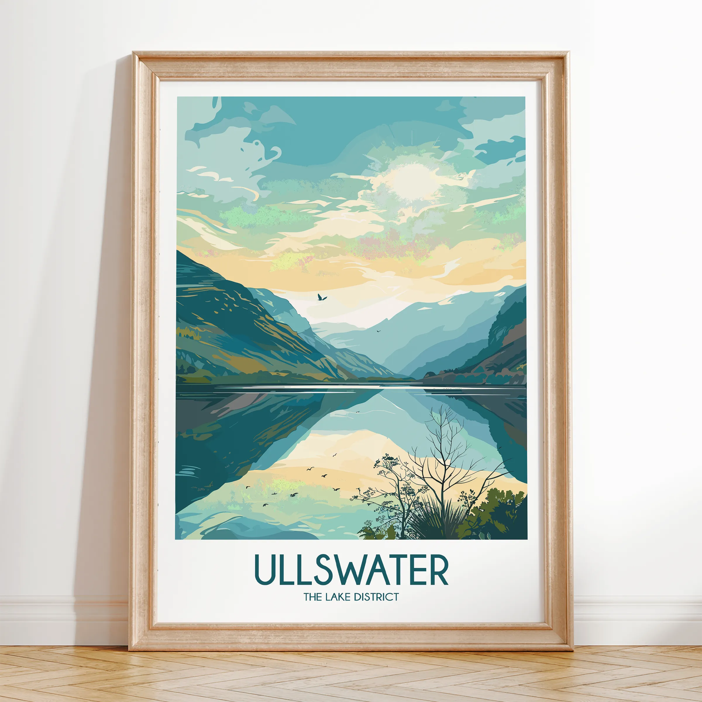 Ullswater Minimalist Wall Art