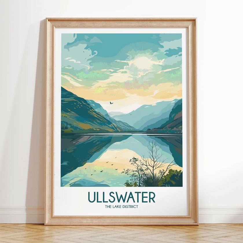 Ullswater Minimalist Wall Art