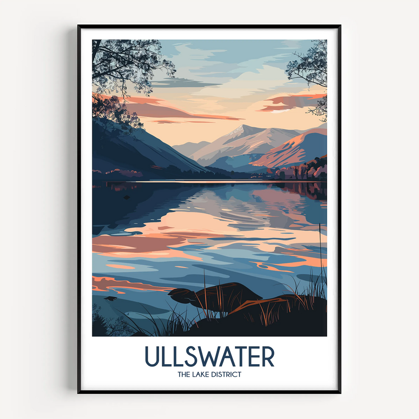 Ullswater Minimalist Wall Art