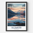 Ullswater Modern Travel Poster
