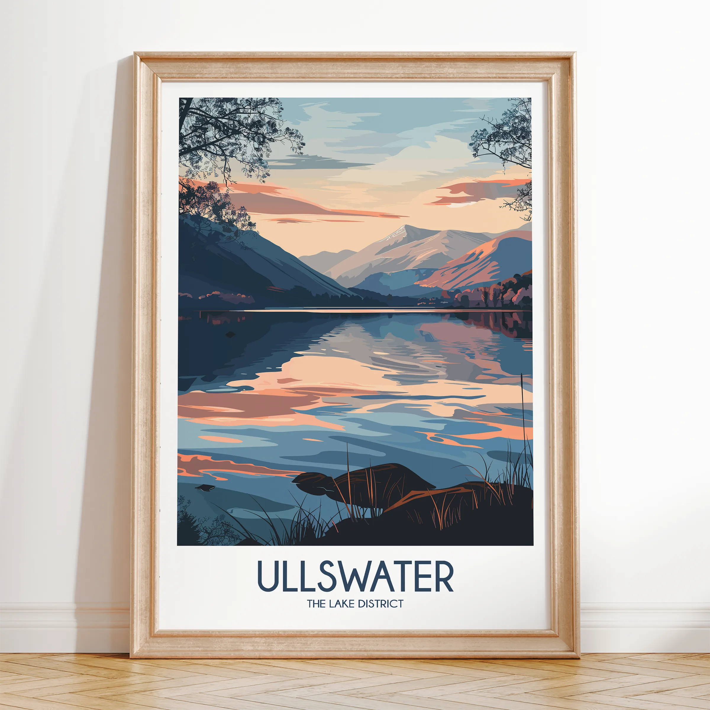 Ullswater Souvenir Poster Print
