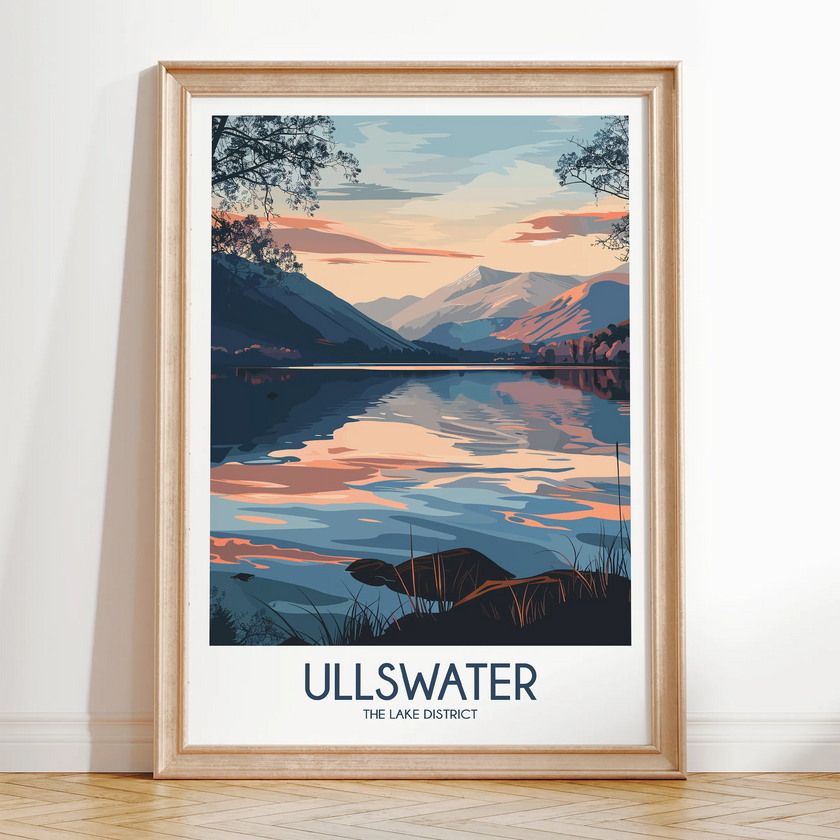 Ullswater Souvenir Poster Print