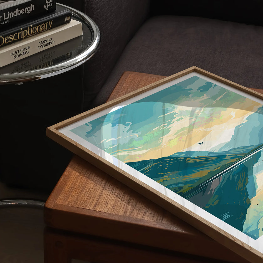 Ullswater Vintage Style Print