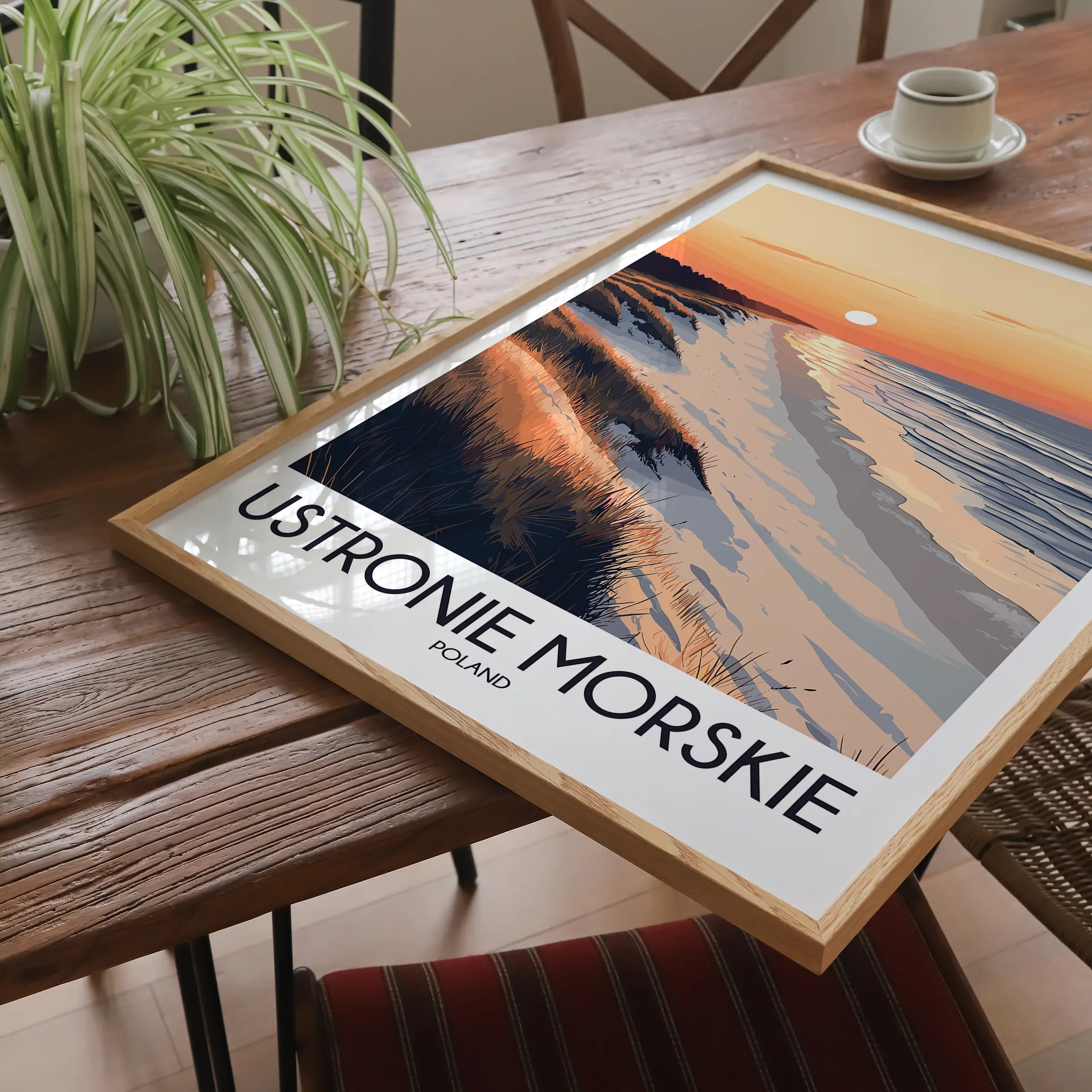 Ustronie Morskie Souvenir Poster Print