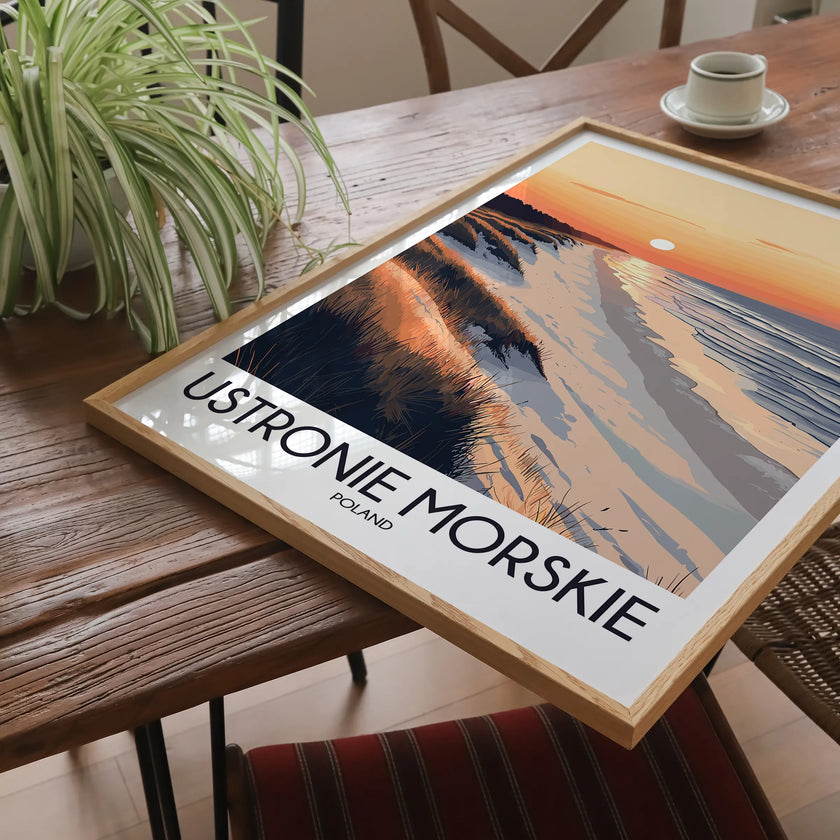 Ustronie Morskie Souvenir Poster Print