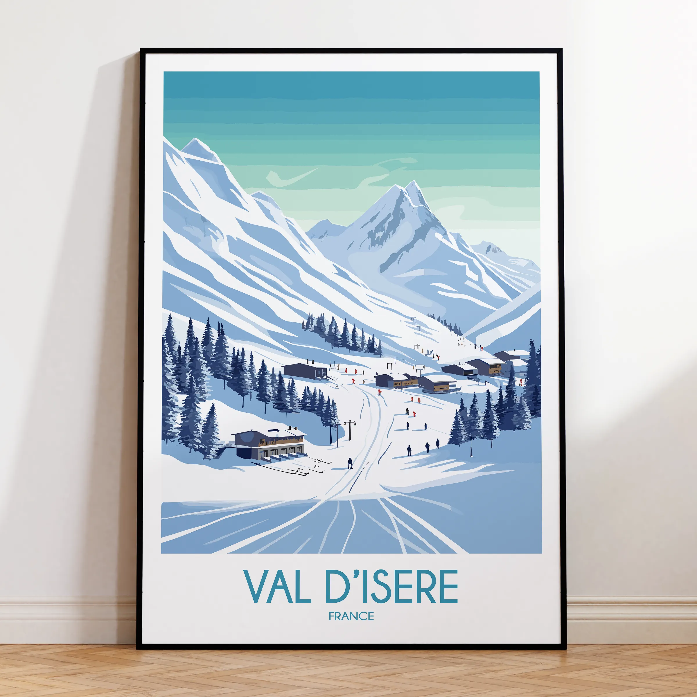 Val D'Isere Gallery Quality Print