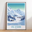 Val D'Isere Gallery Quality Print