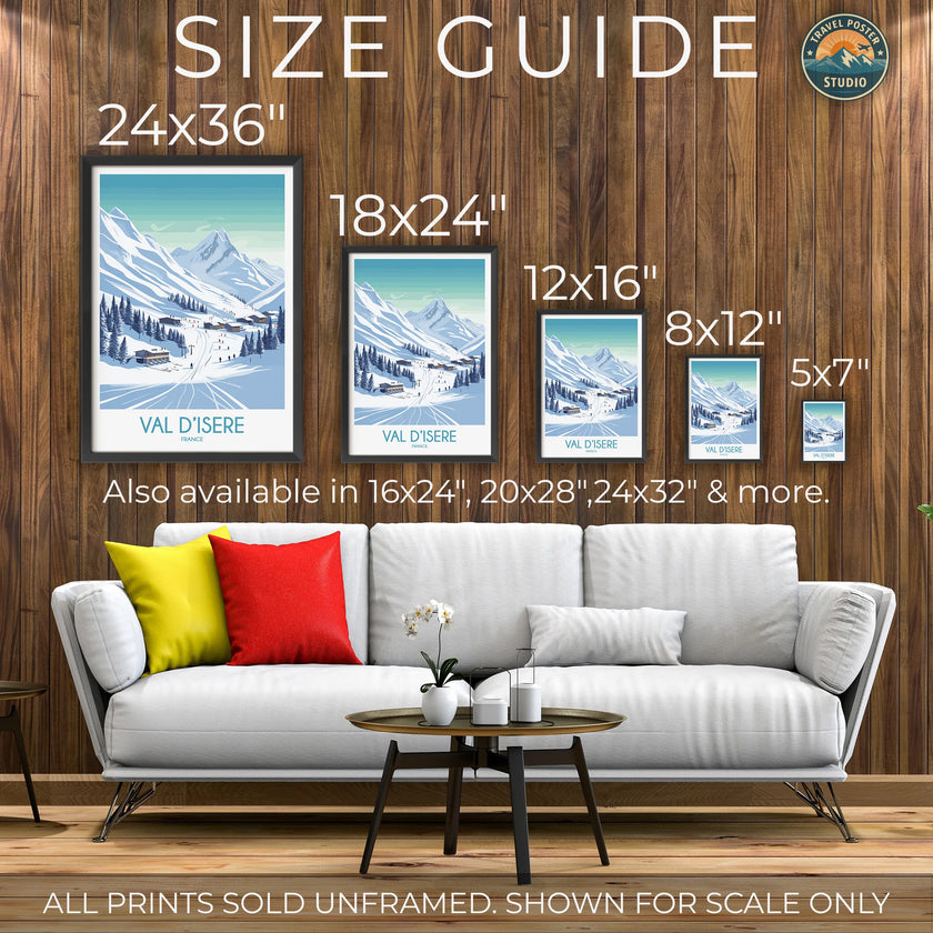 Val D'Isere Travel Memory Gift