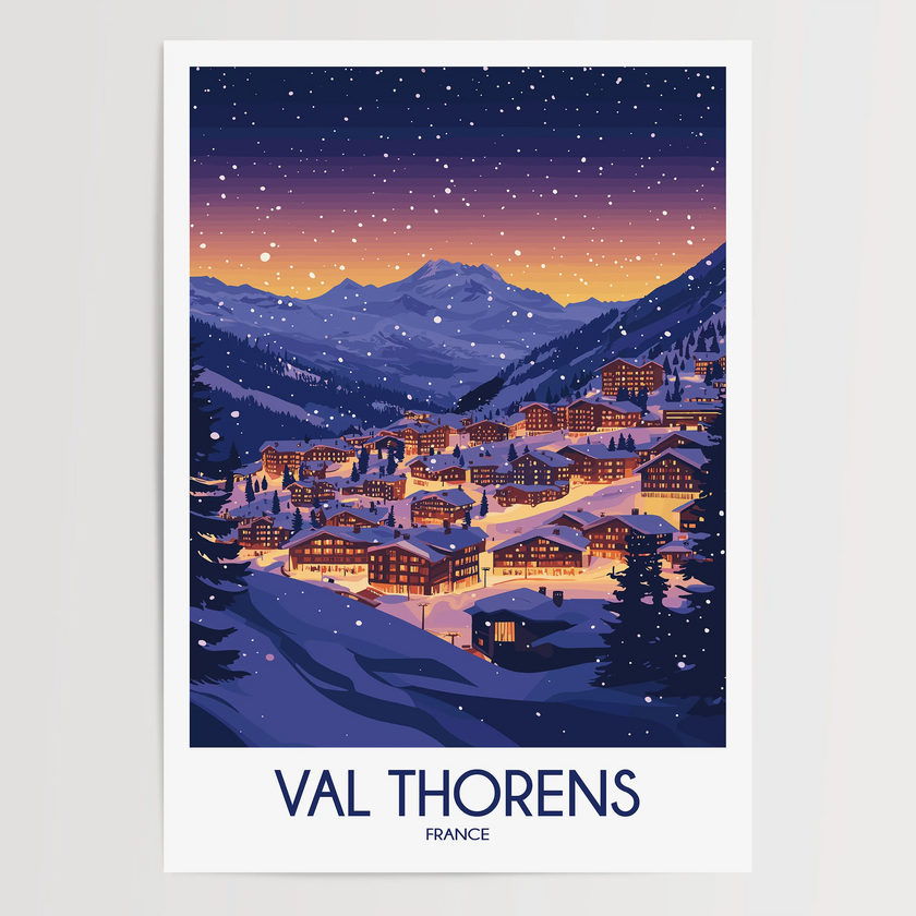 Val Thorens Destination Art Gift